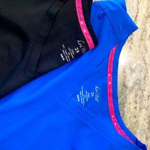 Kio Lite Scrub Tops pair of 2 like new